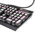 Pink and White Checkerboard K95 RGB PLATINUM Mechanical Gaming Keyboard Skin