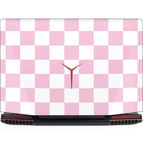 Pink and White Checkerboard Legion Y720 Skin