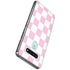 Pink and White Checkerboard LG Stylo 6 Clear Case