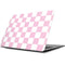 Pink and White Checkerboard Apple MacBook Skin