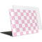 Pink and White Checkerboard MacBook Air 13in (2020) Case plus Skin