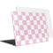 Pink and White Checkerboard MacBook Air 13in M1 (2021) Case plus Skin