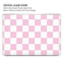 Pink and White Checkerboard MacBook Air 13in M1 (2021) Case plus Skin