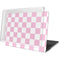 Pink and White Checkerboard MacBook Pro 15in (2016-19) Case plus Skin