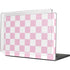 Pink and White Checkerboard MacBook Pro 16in (2021-25) Case plus Skin