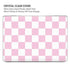 Pink and White Checkerboard MacBook Pro 16in (2021-25) Case plus Skin
