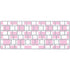Pink and White Checkerboard Magic Keyboard Skin