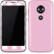 Pink and White Checkerboard Moto E5 Play Skin
