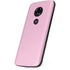 Pink and White Checkerboard Moto E5 Play Skin