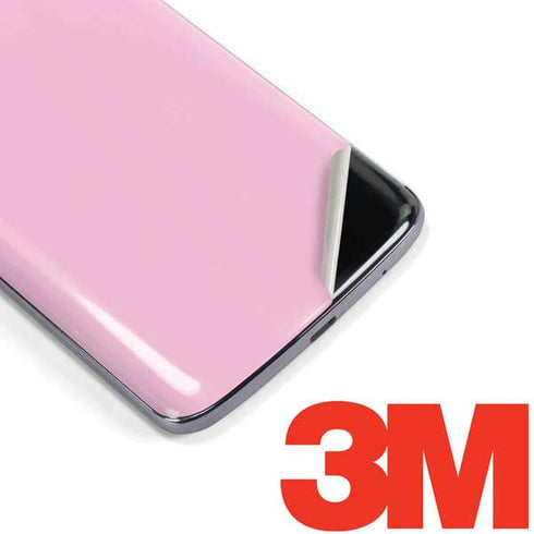 Pink and White Checkerboard Moto E5 Plus Skin