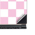 Pink and White Checkerboard MSI GS65 Stealth Laptop Skin