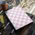 Pink and White Checkerboard MSI GS65 Stealth Laptop Skin