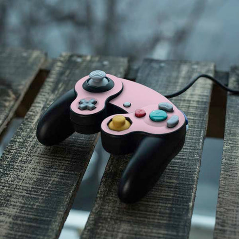 Pink and White Checkerboard Nintendo GameCube Controller Skin