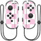 Pink and White Checkerboard Nintendo Joy-Con (L/R) Controller Skin