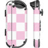 Pink and White Checkerboard Nintendo Joy-Con (L/R) Controller Skin