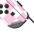 Pink and White Checkerboard Nintendo Joy-Con (L/R) Controller Skin