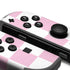 Pink and White Checkerboard Nintendo Joy-Con (L/R) Controller Skin