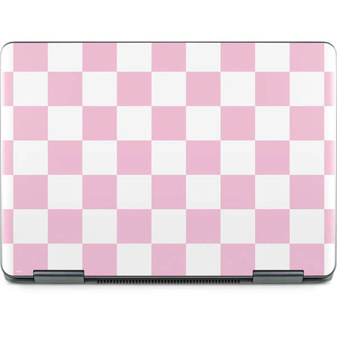 Pink and White Checkerboard Notebook 9 Pro 13in (2017) Skin
