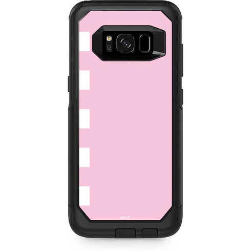 Pink and White Checkerboard Otterbox Commuter Galaxy Skin