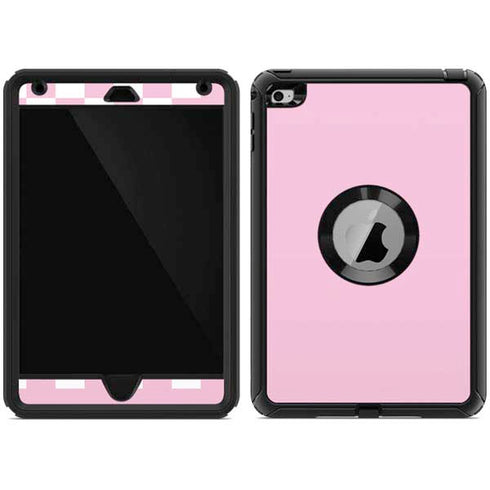 Pink and White Checkerboard Otterbox Defender iPad Skin