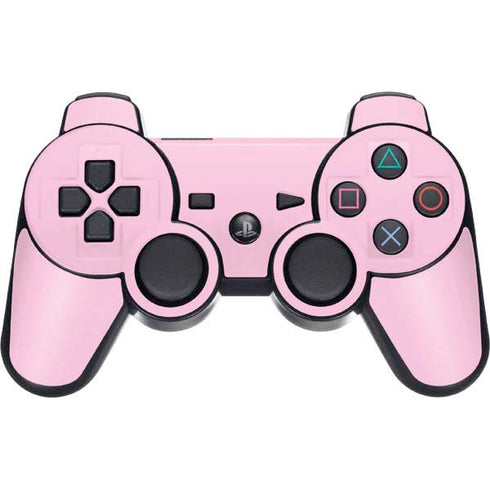 Pink and White Checkerboard PS3 Dual Shock wireless controller Skin