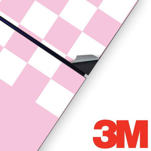 Pink and White Checkerboard PS4 Console and Controller Bundle Skin