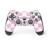 Pink and White Checkerboard PS4 Controller Skin