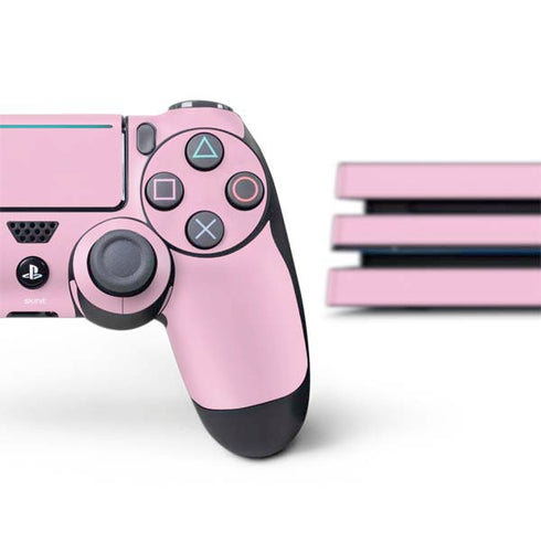 Pink and White Checkerboard PS4 Pro Bundle Skin