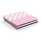 Pink and White Checkerboard PS4 Pro Console Skin