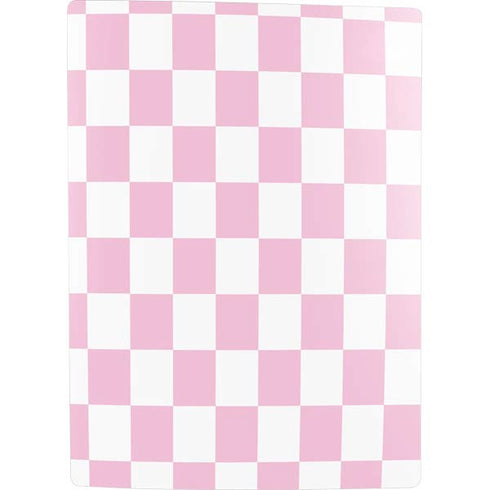 Pink and White Checkerboard PS5 Digital Edition Bundle Skin