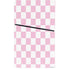 Pink and White Checkerboard PS5 Slim Digital Edition Console Skin