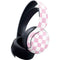 Pink and White Checkerboard PULSE 3D Wireless Headset for PS5 Skin