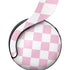 Pink and White Checkerboard PULSE 3D Wireless Headset for PS5 Skin