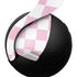 Pink and White Checkerboard PULSE 3D Wireless Headset for PS5 Skin