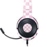 Pink and White Checkerboard Razer Kraken X Skin