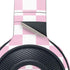 Pink and White Checkerboard Razer Kraken X Skin