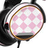 Pink and White Checkerboard SteelSeries Arctis 3 Skin