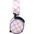 Pink and White Checkerboard SteelSeries Arctis 5 Skin