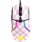 Pink and White Checkerboard SteelSeries Rival 600 Gaming Mouse Skin