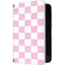 Pink and White Checkerboard Surface Duo Skin