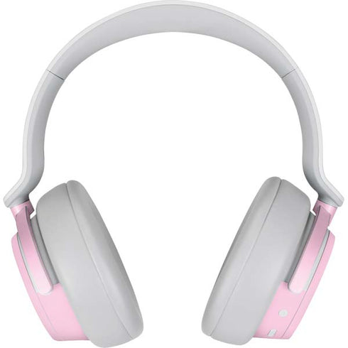 Pink and White Checkerboard Surface Headphones Skin