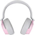 Pink and White Checkerboard Surface Headphones Skin
