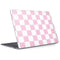 Pink and White Checkerboard Surface Laptop 2 Skin