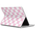 Pink and White Checkerboard Surface Laptop Studio Skin