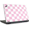 Pink and White Checkerboard Lenovo ThinkPad Skin