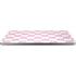 Pink and White Checkerboard Universal Laptop 12in (9.8 x 6.8in) Skin