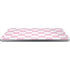 Pink and White Checkerboard Universal Laptop 16.6in (13.4 x 9.7in) Skin