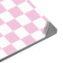 Pink and White Checkerboard Universal Laptop 16in (13 x 9.4in) Skin