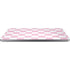 Pink and White Checkerboard Universal Laptop 18in (14.6 x 10.6in) Skin
