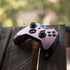 Pink and White Checkerboard Xbox One Controller Skin
